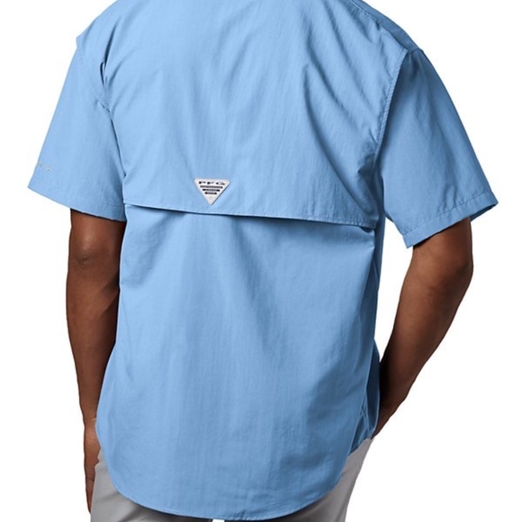 Columbia Men's PFG Bahama II Short Sleeve Utility Shirt, Size L - Picture 2 of 15